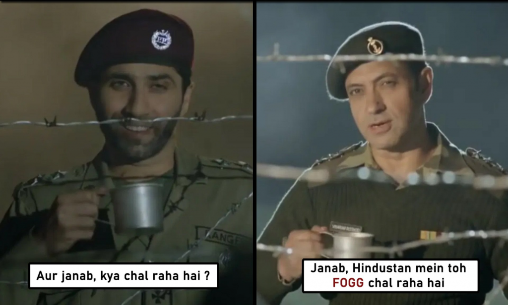 the rise of Fogg deodorant in the Indian market, highlighting its innovative no-gas formula and successful marketing strategies that led to its dominance over competitors like Axe and Nivea